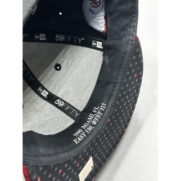 Vintage 1990s Miami Heat All Star Weekend NBA Hat Size 7 Basketball - Picture 7 of 9